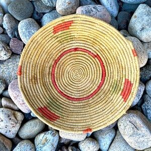 Old Coil Woven Basket